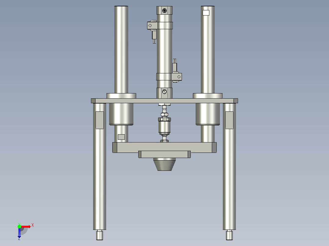 020500检测对心机构俯视图