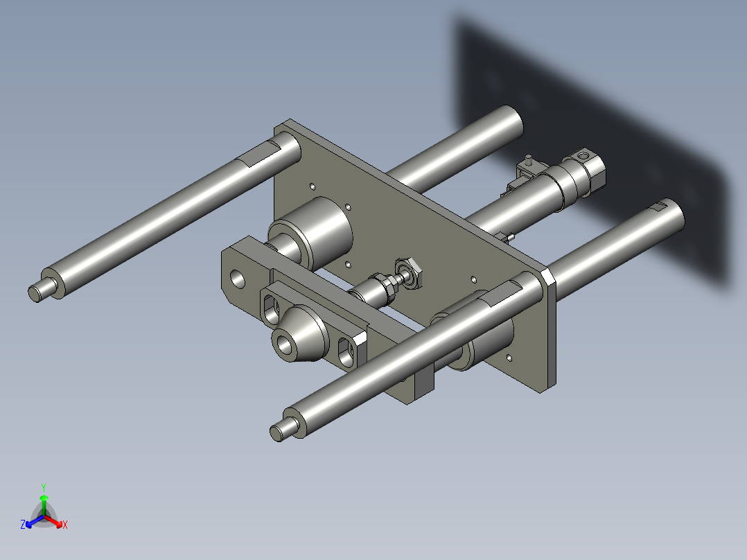 020500检测对心机构正等轴测图