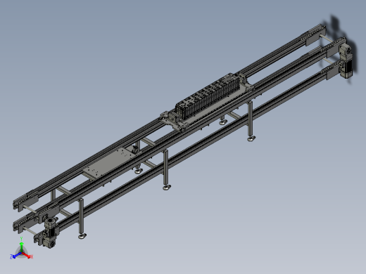 CAD导出倍速链-L6000-1112-B-A-B-3