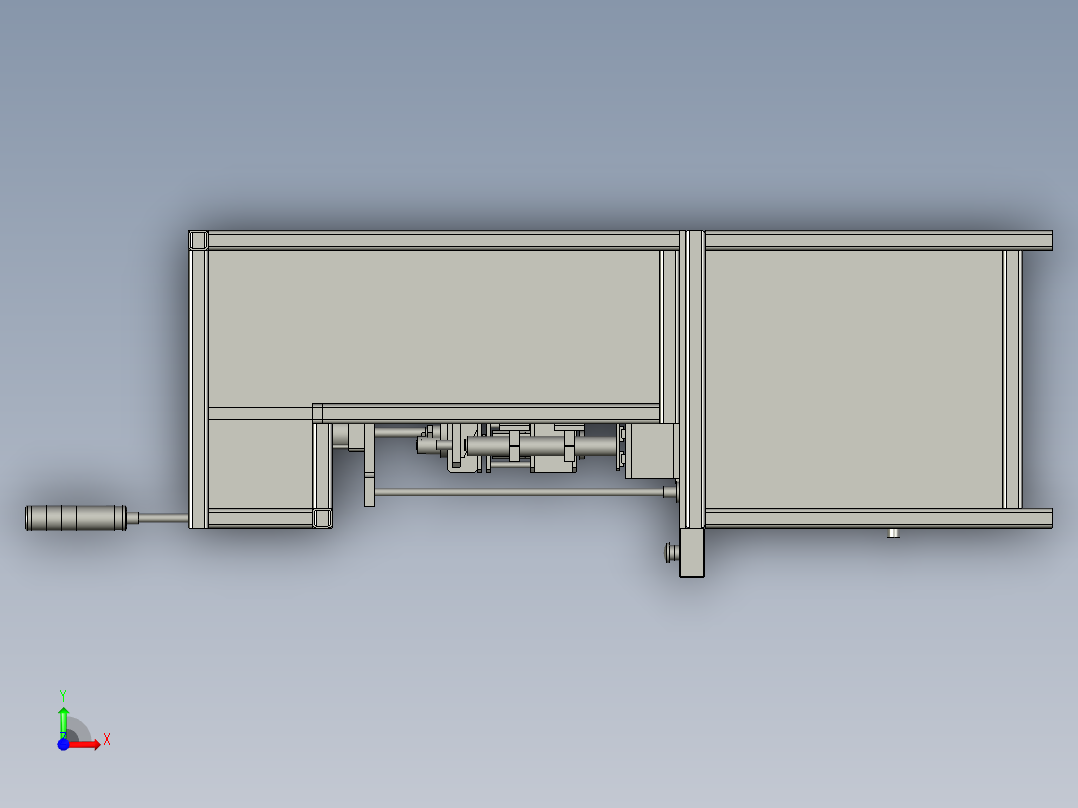 高压水阀装配-组件1-组件1-压合设备-V3前视图
