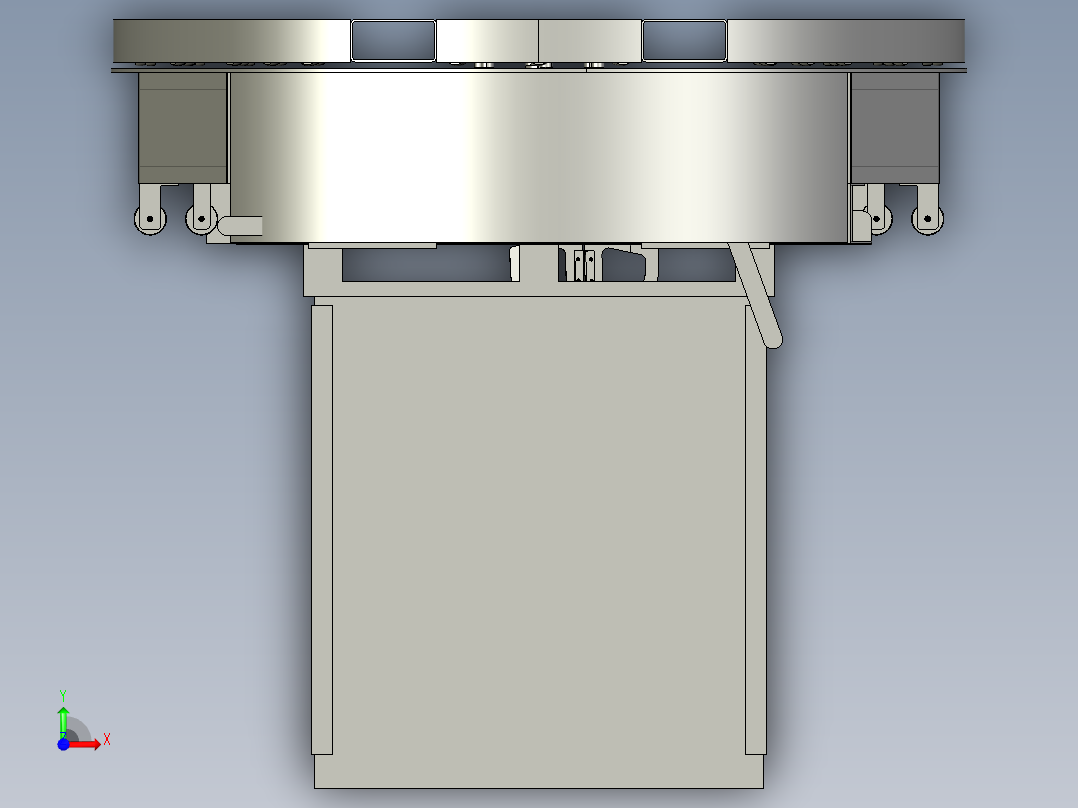 231007A-缠膜旋转部装前视图