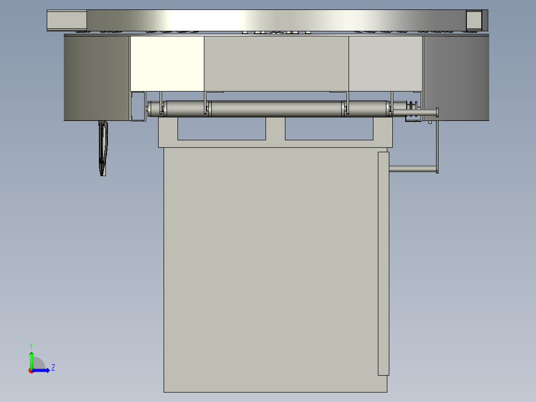 231007A-缠膜旋转部装左视图