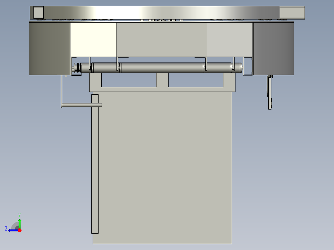 231007A-缠膜旋转部装右视图
