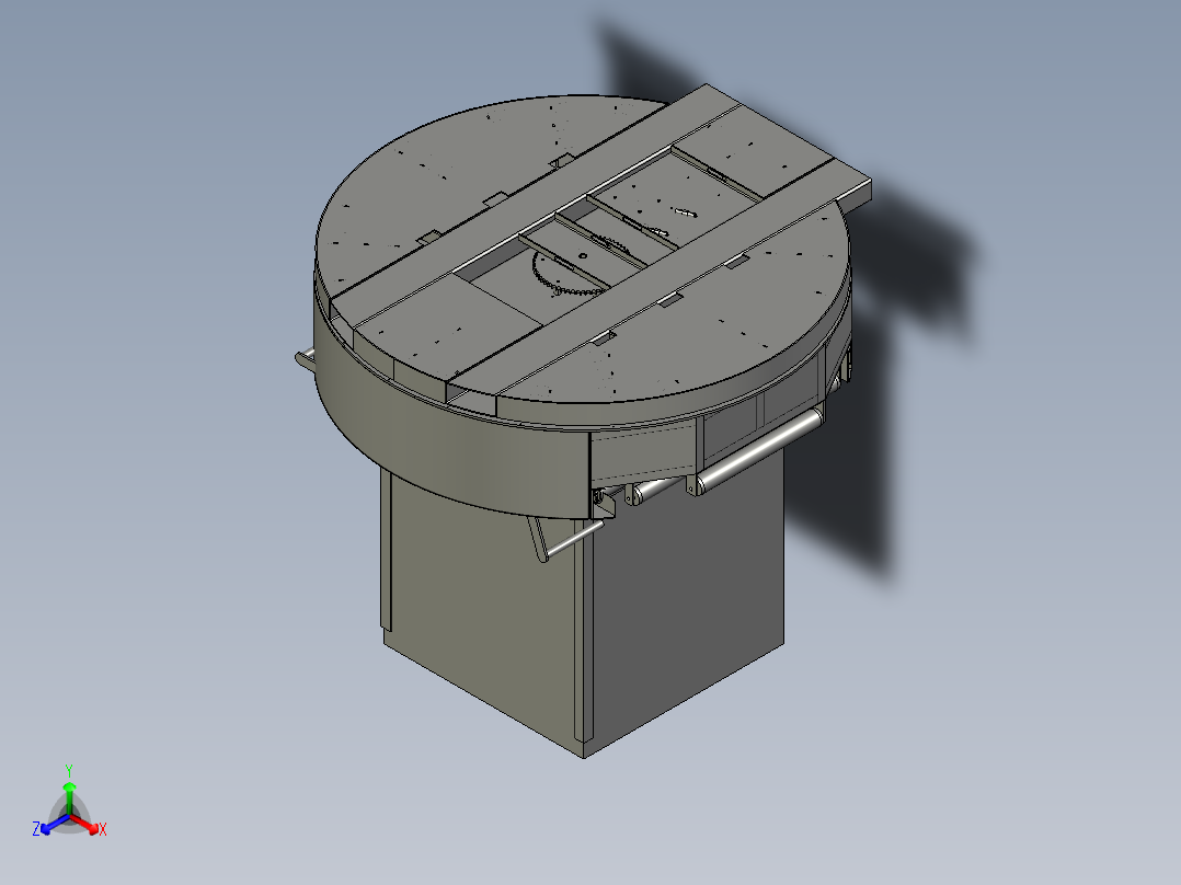 231007A-缠膜旋转部装正等轴测图