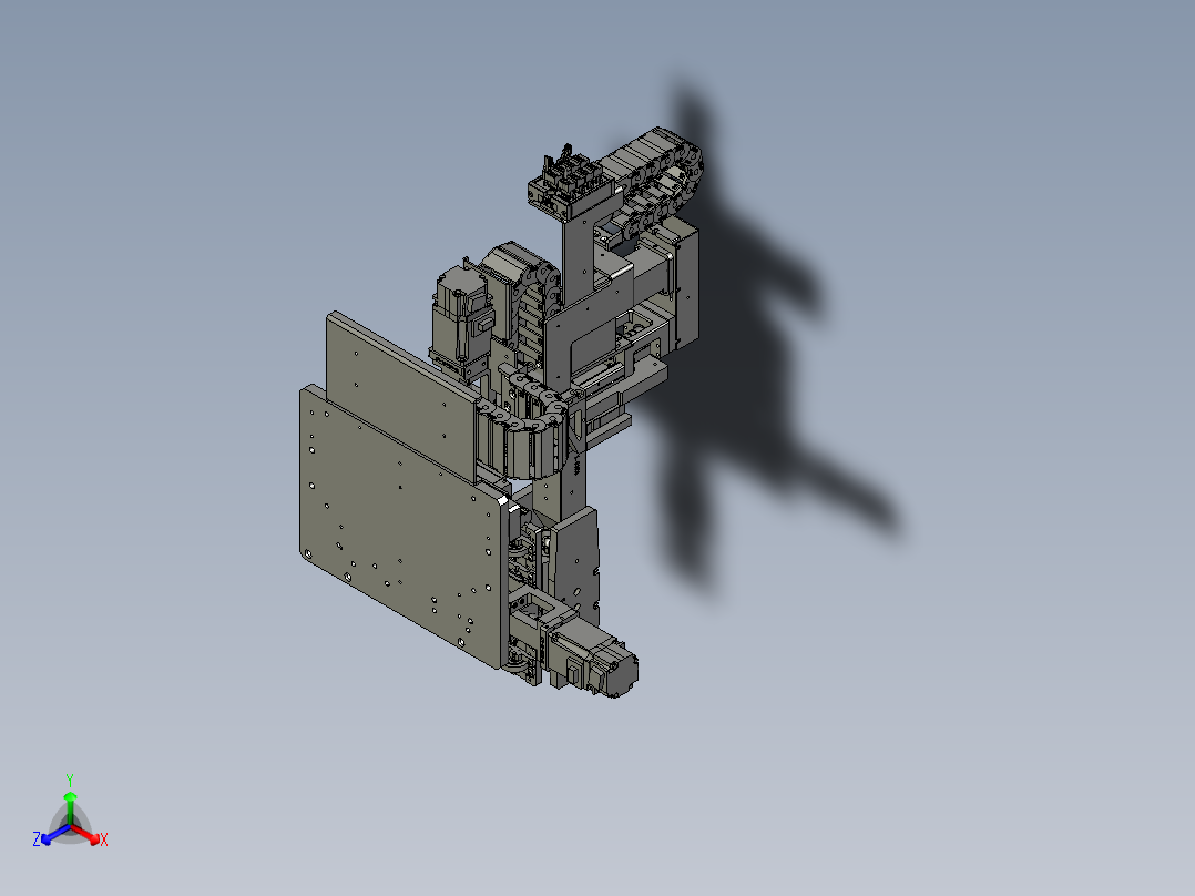 474-30-0000-A1-右进料正等轴测图