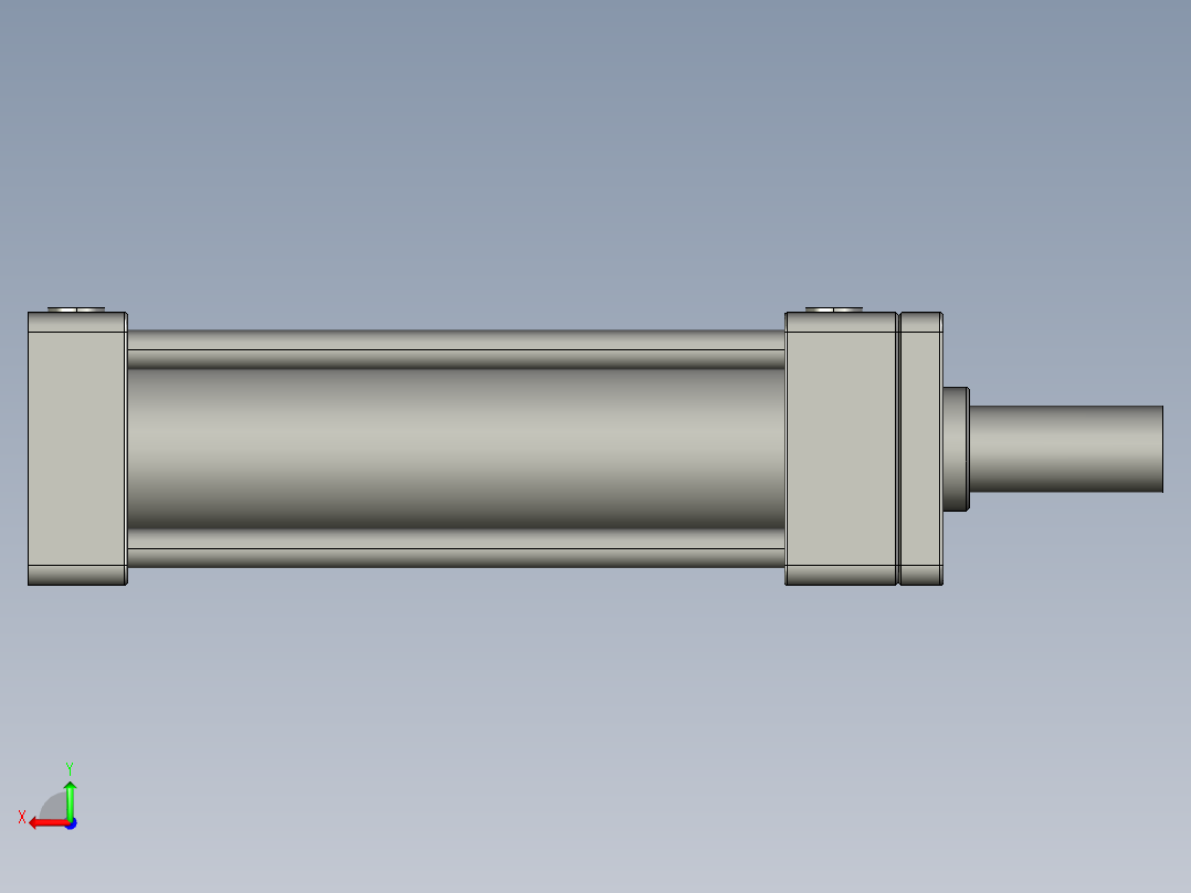 标准液压缸-FB80(2)后视图