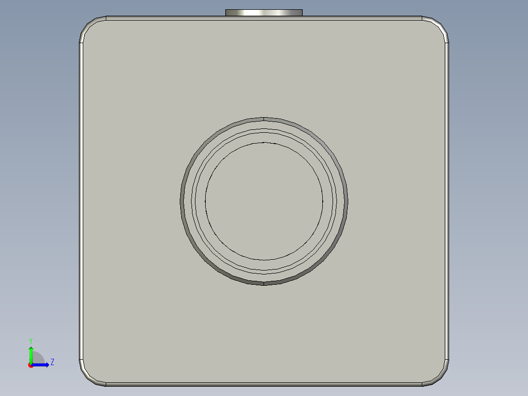 标准液压缸-FB80(2)左视图