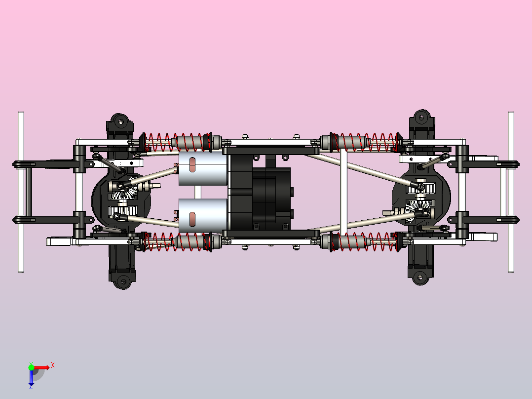 遥控怪物卡车俯视图