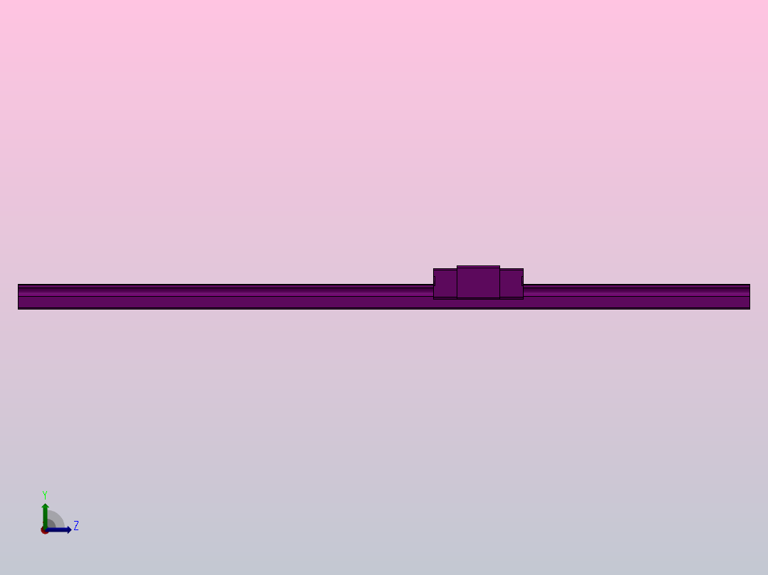 直线导轨滑块SEBS13左视图