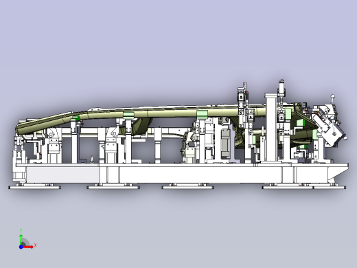 一款侧围外板焊接夹具设计前视缩略图