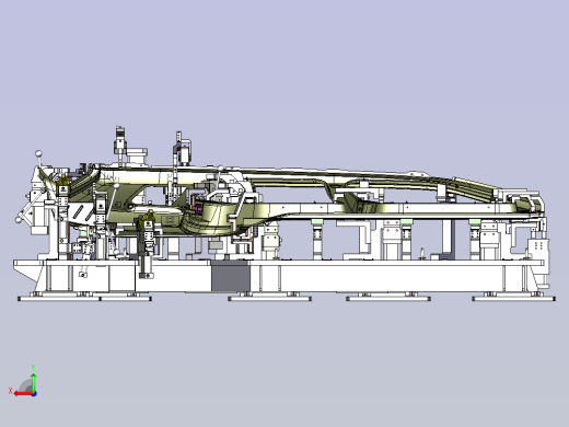 一款侧围外板焊接夹具设计后视缩略图