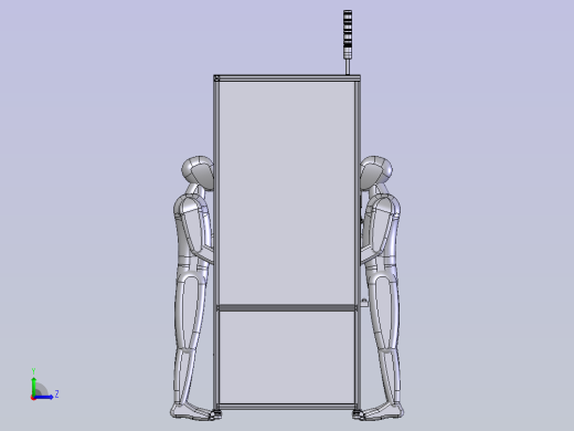 自动打钉站 sw21左视缩略图