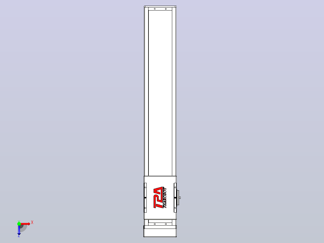 滚珠丝杠直线轴带导轨全封闭TPA-HCR-110D-1610C-L550-MP-C-P40-N3俯视图
