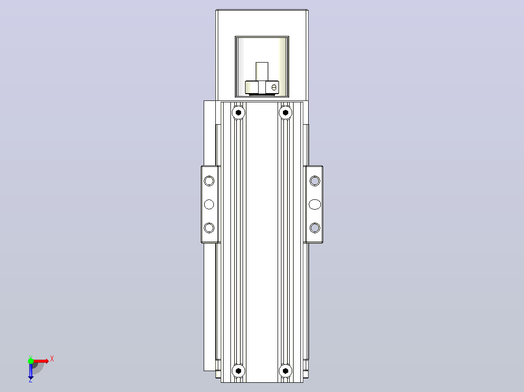 钢基模组TPA-KNR-4002C-100A1-M-F0S0俯视图