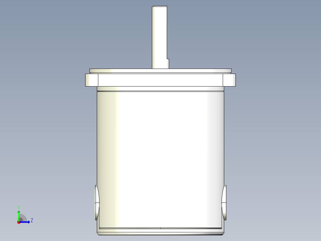 Z3D15W外置65机壳光电机左视图