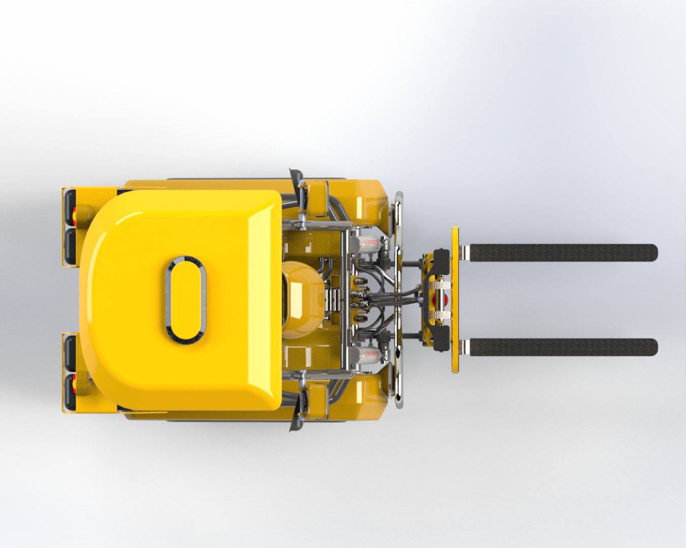 轨道式V3叉车