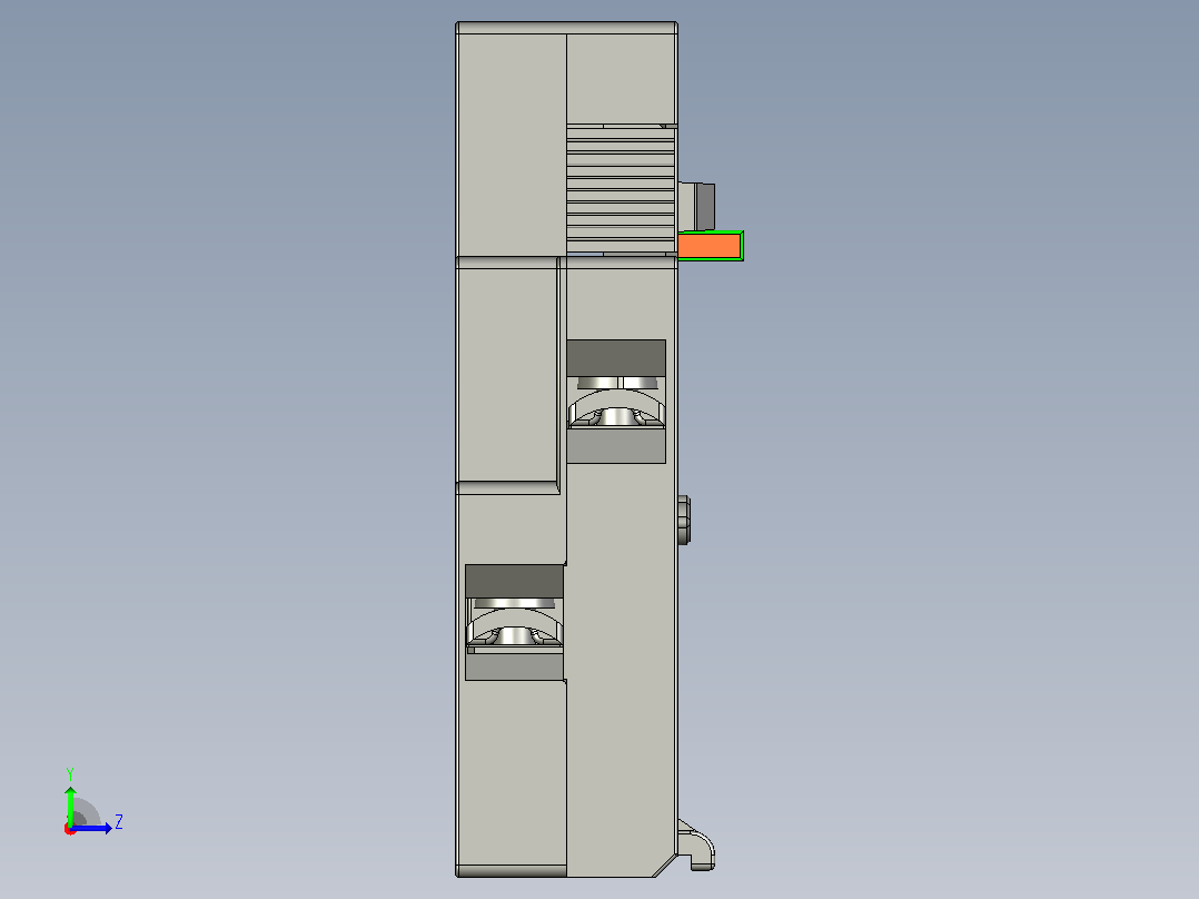 3D_STP_Ex9S32_UVT51正泰电气左视图