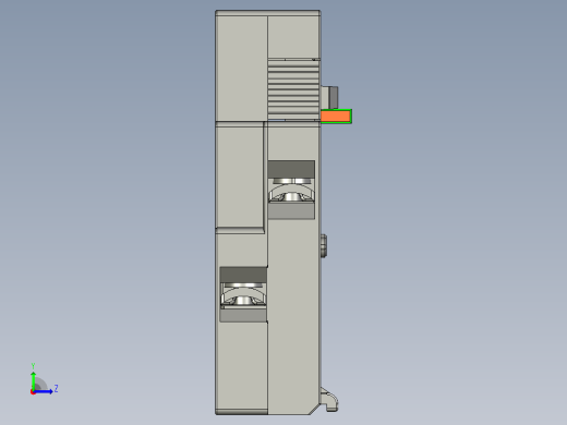 3D_STP_Ex9S32_UVT51正泰电气左视缩略图