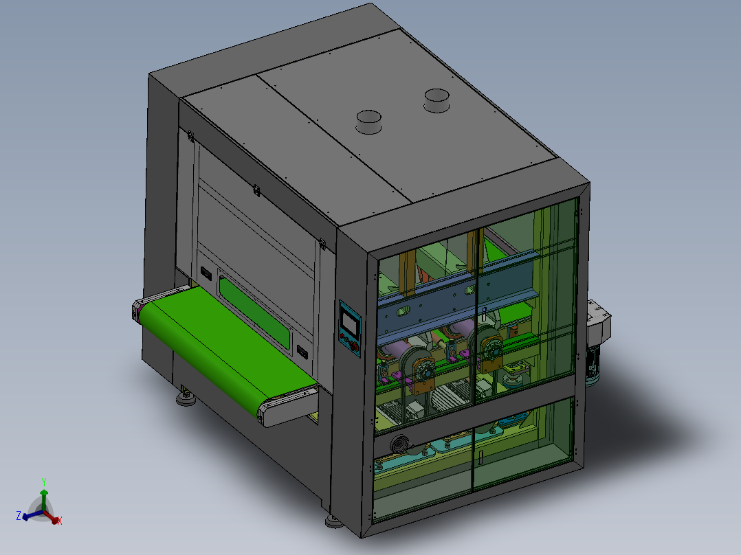 1.3M宽干式拉丝机(双道砂带)sw16可编辑