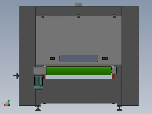 1.3M宽干式拉丝机(双道砂带)sw16可编辑后视缩略图