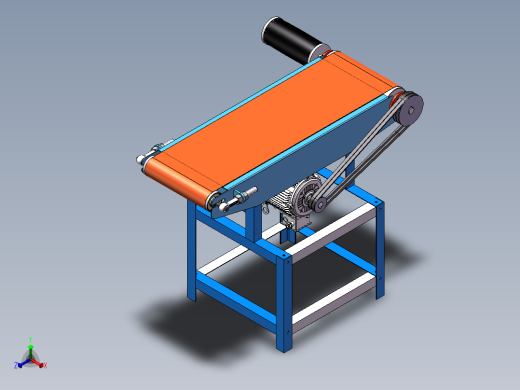 木板砂带机sw16可编辑正等轴测缩略图