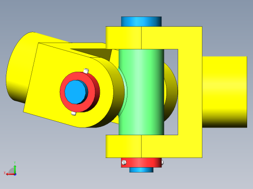 在SolidWorks中设计万向节后视缩略图