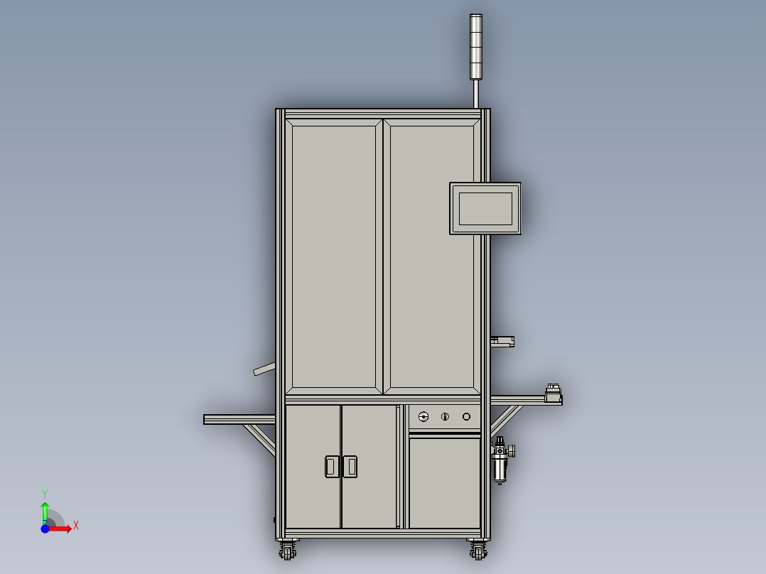 RJ45压合机前视图