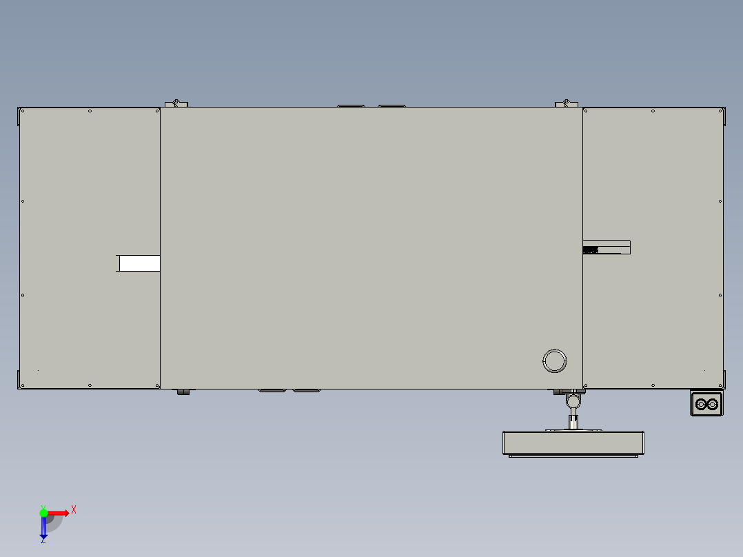 RJ45压合机俯视图