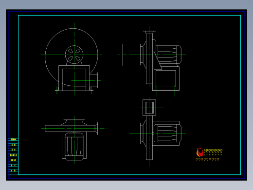 9-19NO.4.5A风机外形图