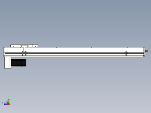 Toyo东佑达直线模组-ECH17-850-BM-400W右视缩略图