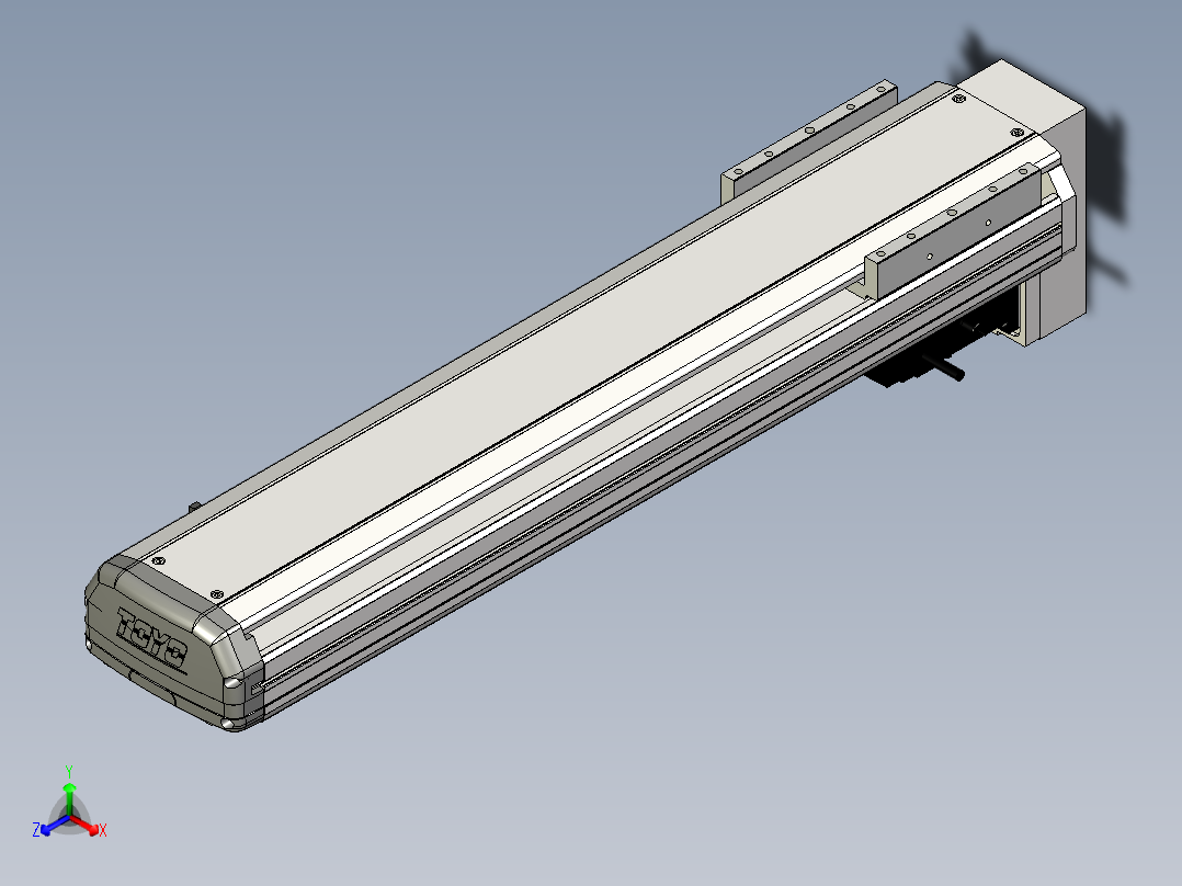 Toyo东佑达直线模组-ETH14-500-BM-200W主视图
