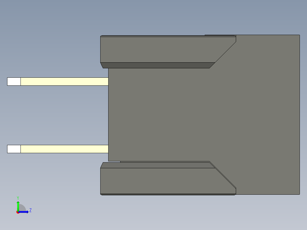 FDC-30 ( DS1018-2.54-30 )左视图