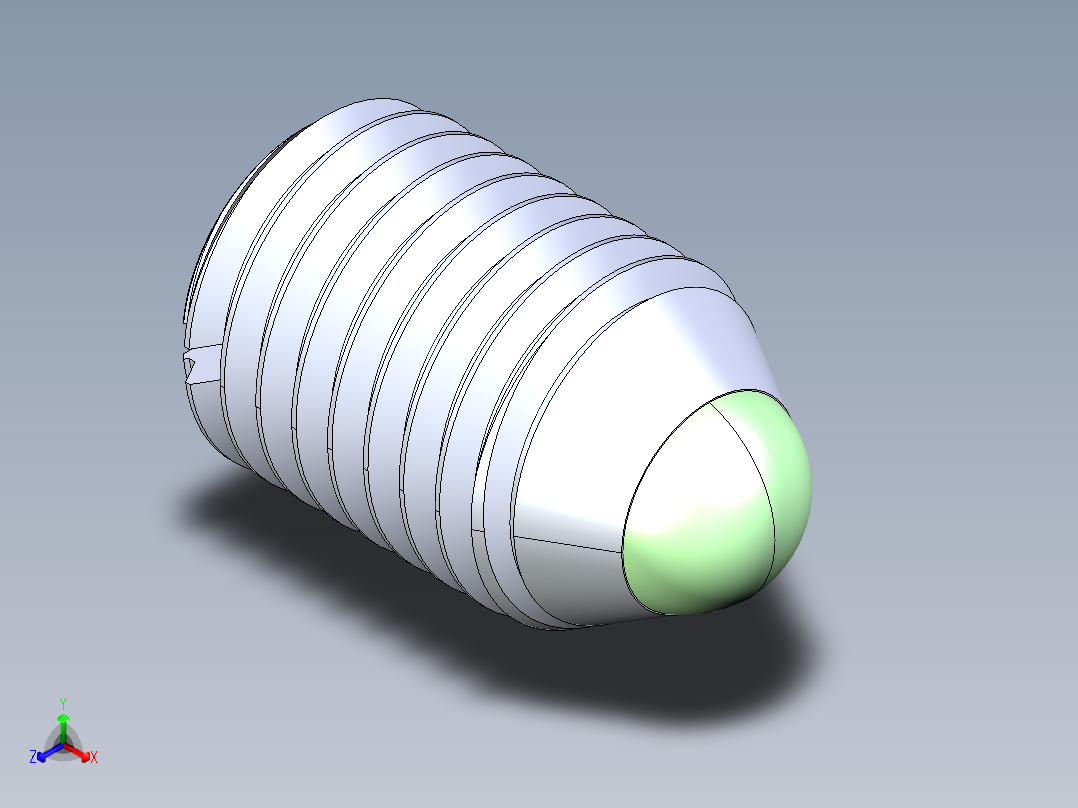 公制球形弹簧柱塞-DME SET SCREW SPRING BALL PLUNGER M24 x 34 .STEP