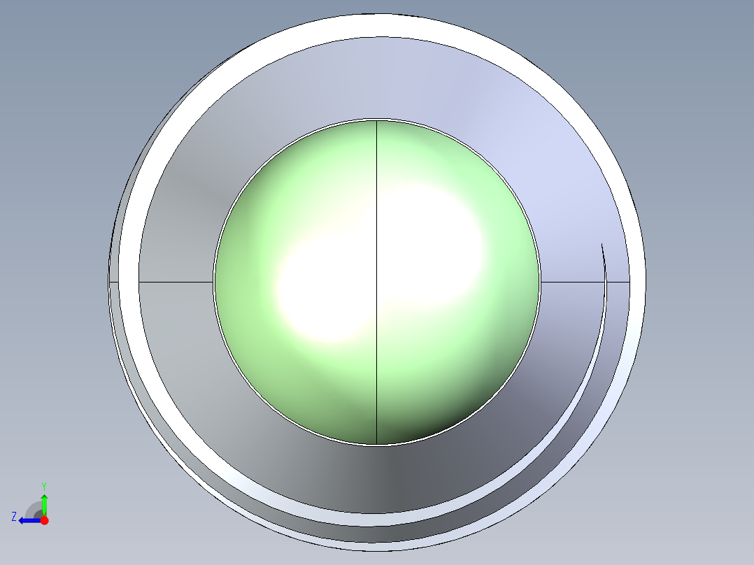 公制球形弹簧柱塞-DME SET SCREW SPRING BALL PLUNGER M24 x 34 .STEP右视图