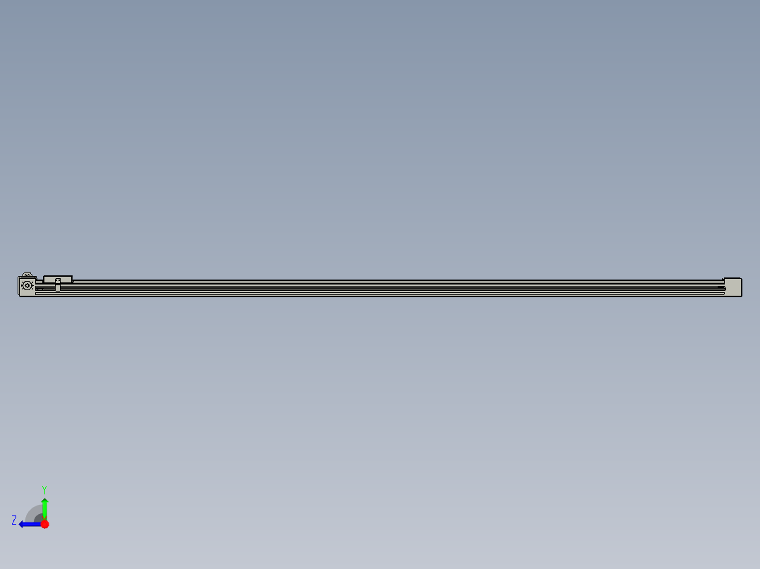 威洛博直线电机模组EB4-L80-S2000-R-57-MS3右视图