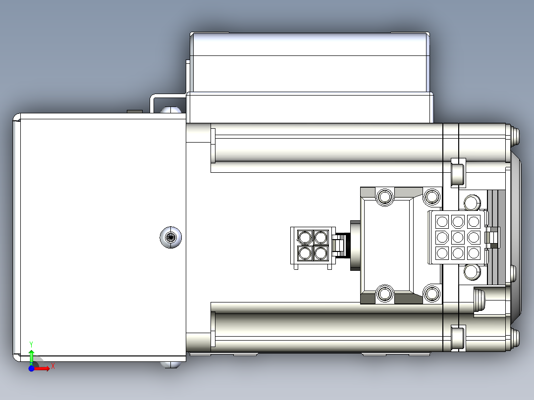 威洛博LB.GB同步带传动--欧规系列LB6A-L65-S150-BR前视图