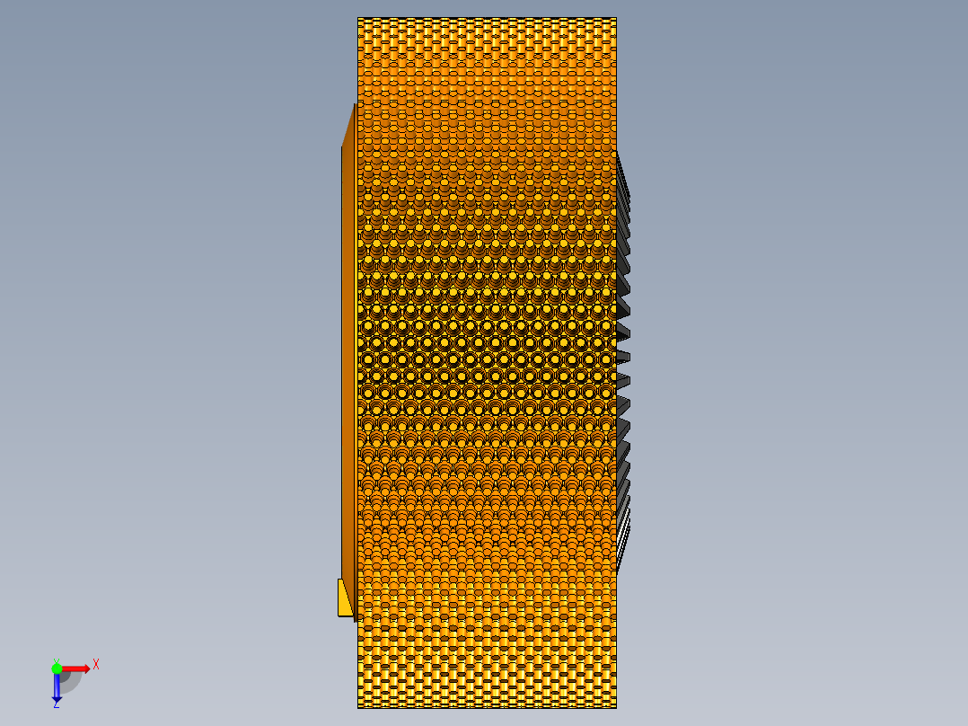 Tpu90A轮胎和轮轴俯视图