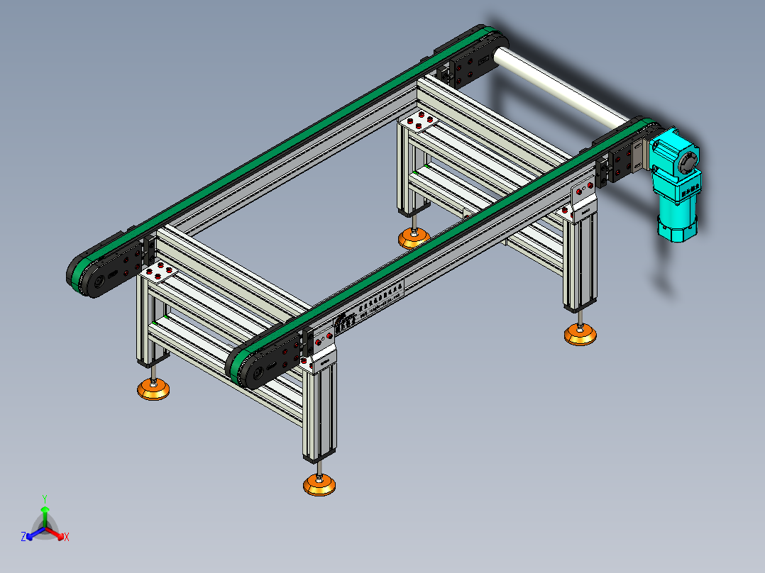 LE-XC4080-齿形同步线右直连驱动