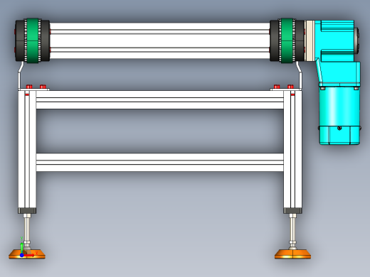LE-XC4080-齿形同步线右直连驱动前视缩略图