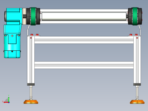 LE-XC4080-齿形同步线右直连驱动后视缩略图