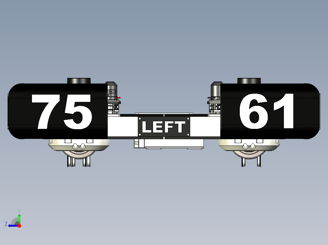 转向驱动器右视图