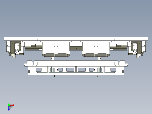 栈板封条自动化焊接模具俯视缩略图