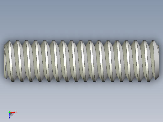 DIN 913-ISO 4026 固定螺钉-M1.6 L=6.STEP俯视缩略图