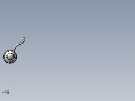 某款电动尾门撑杆结构图后视缩略图