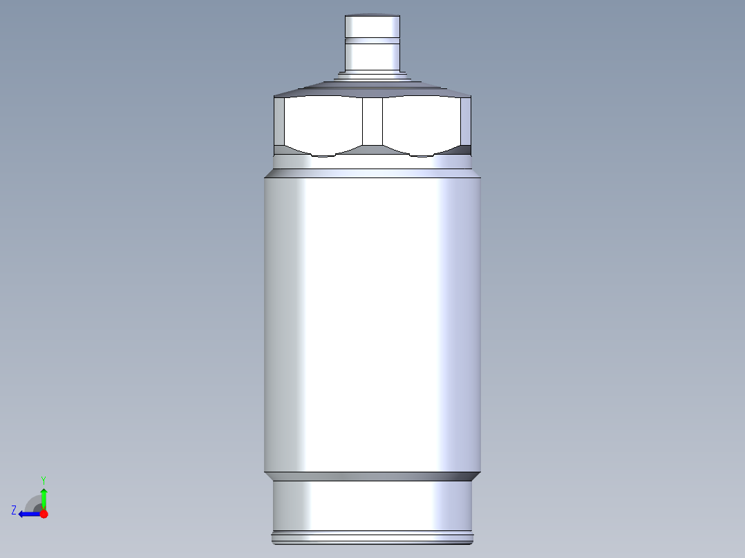 KOSMEKWNC0350多系列多零件图纸模型多系列多零件图纸模型右视图