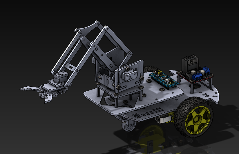 智能小车-+机械臂