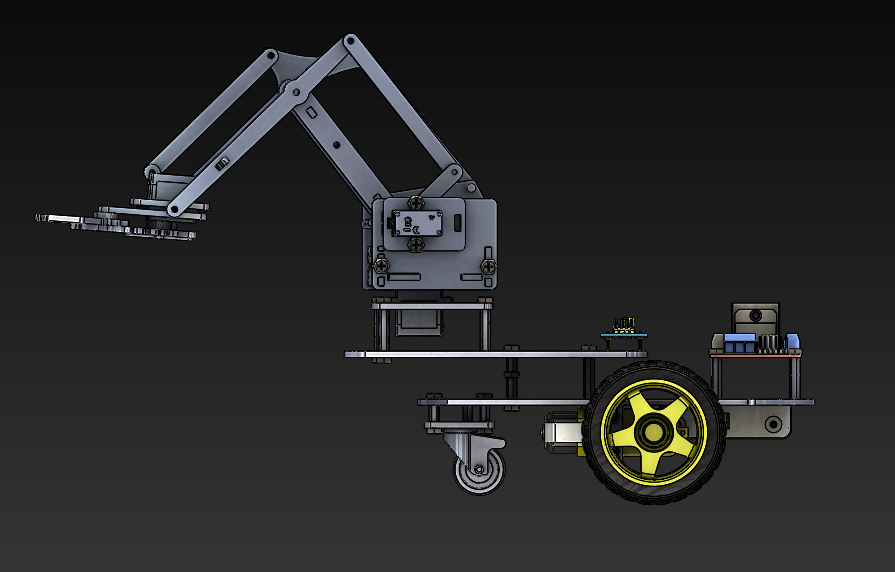智能小车-+机械臂