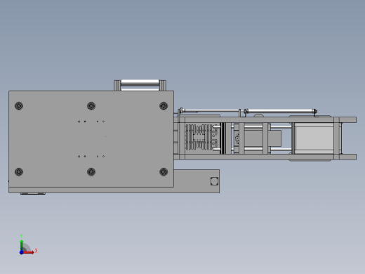 手机外壳自动化生产加工设备3D模型前视缩略图