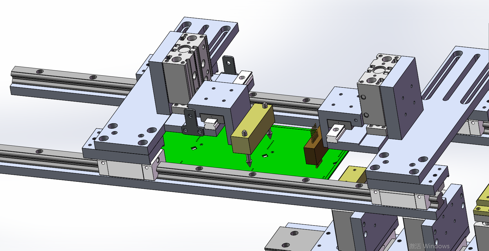 自动化PCB烧录机构sw18可编辑