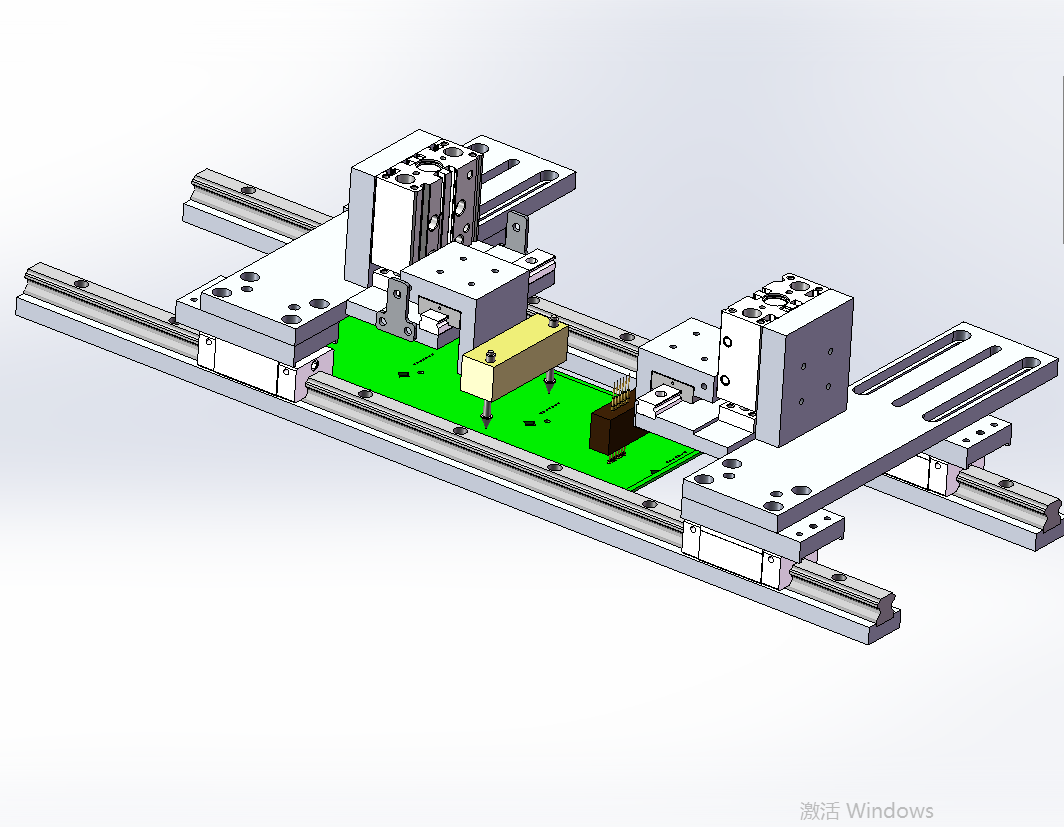 自动化PCB烧录机构sw18可编辑